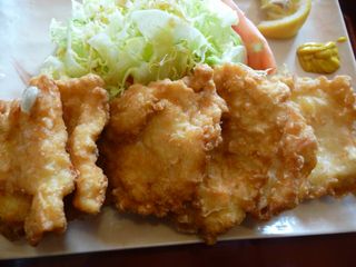 ジョイフルのとり天定食