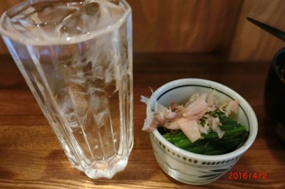 前割りとほうれん草.JPG