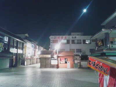 川崎大師門の前2013新春