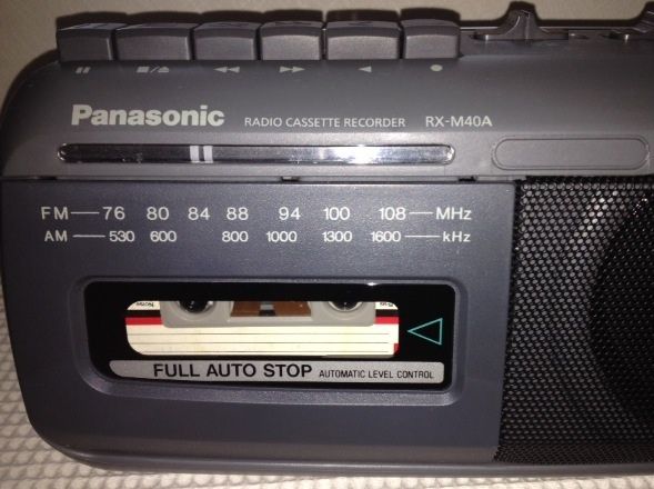 Panasonic RX-M40A（モノラルラジカセ） | ひとりごと程度の