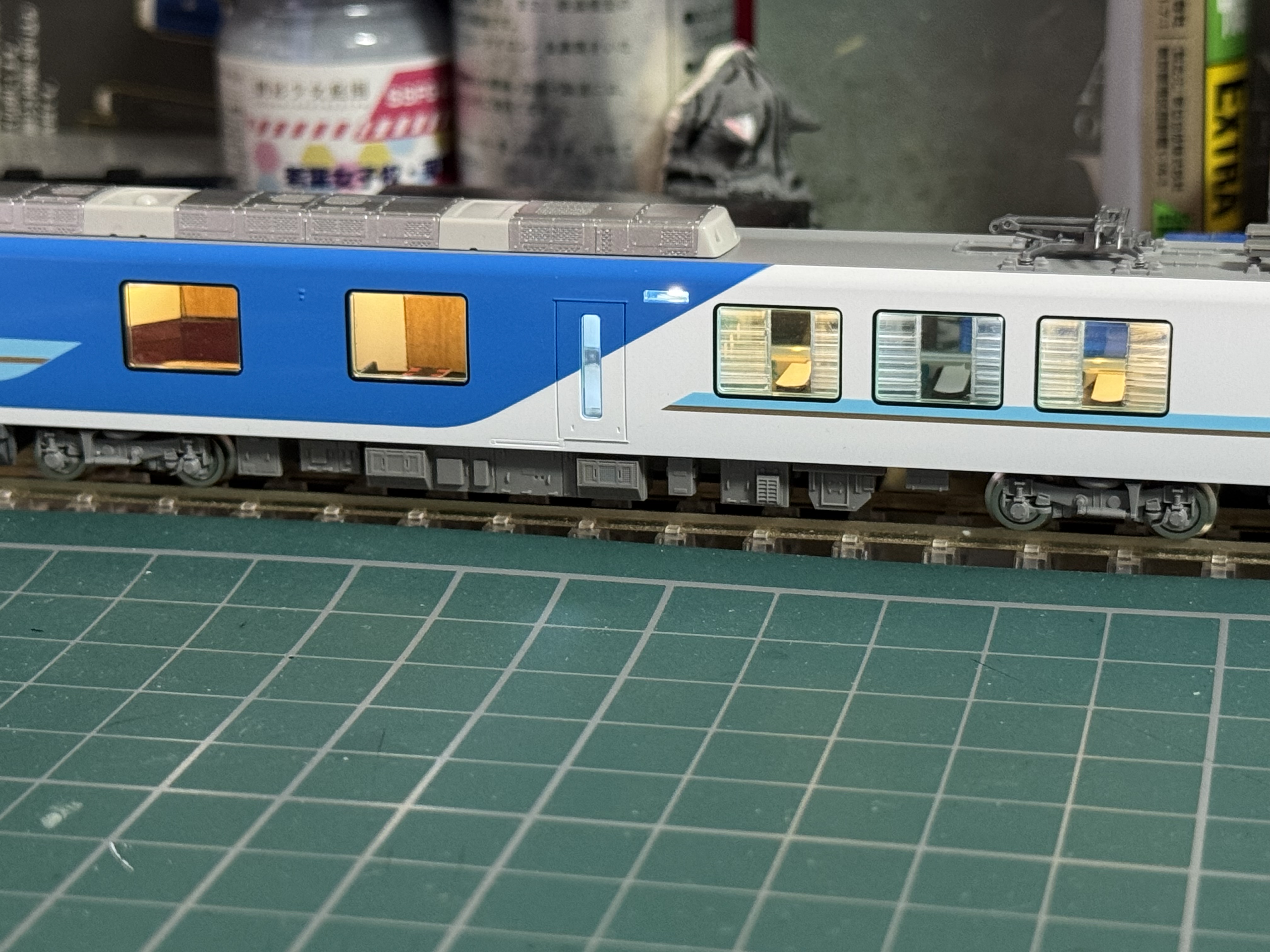 TOMIX しまかぜにDENSHA.meの室内灯！！！！！！ | おきつね鉄道