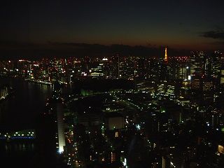 夜景がキレイな東京 聖路加タワー展望台より 鉄道 自動車の模型 おもちゃのブログ 楽天ブログ