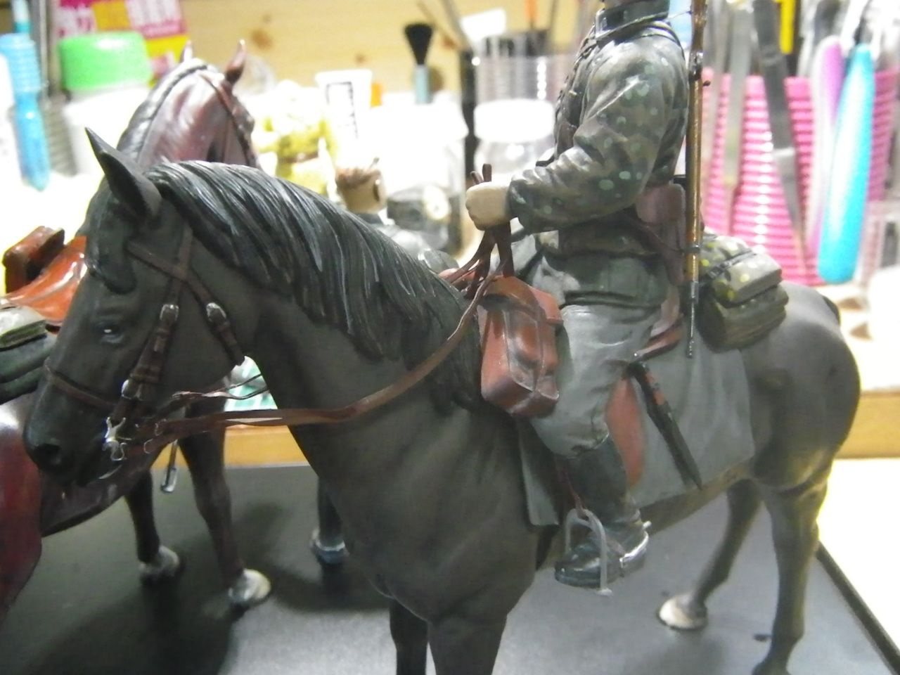 2016_0529 1／16 WW.II ドイツ国防軍 騎兵＆軍馬 | 54歳出戻りモデラー