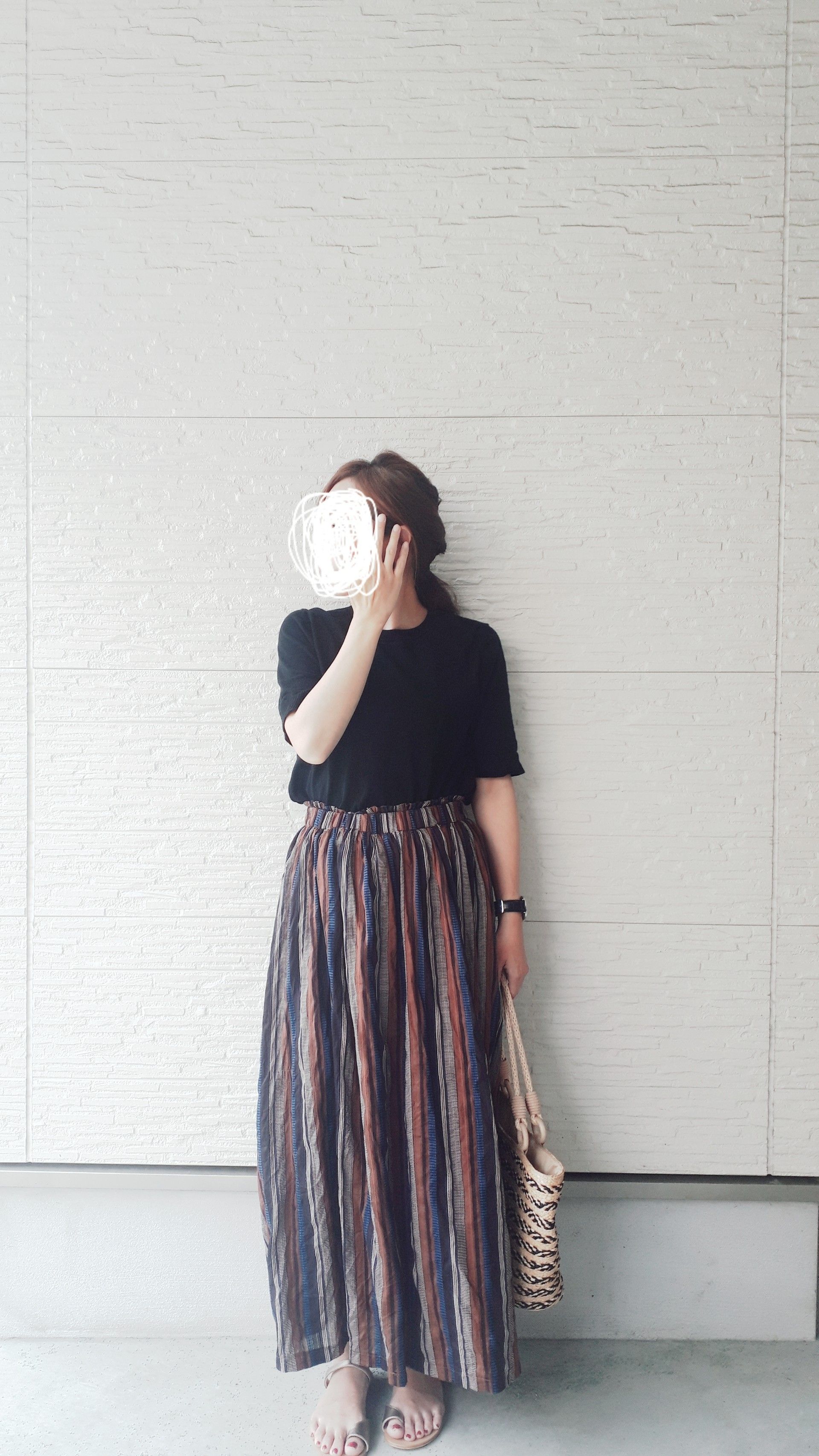 購入したshipsのストライプ柄スカート~コーデ★ | M2～fashio - 楽天ブログ