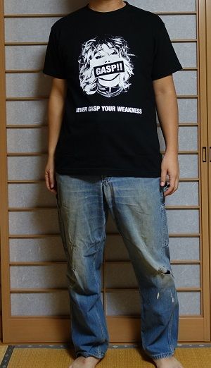 ｔシャツ ｗａｃｋのｔシャツサイズ考察 ロックに打たれて眠るだけ 楽天ブログ