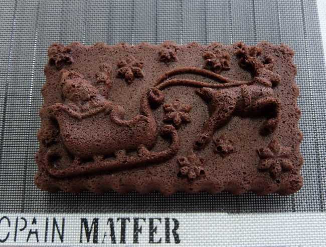 ココアパウンドケーキ ノルディックウェア サンタ ローフパン 手作り ブログ レシピ