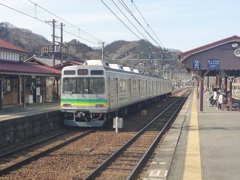 秩父鉄道　長瀞駅。