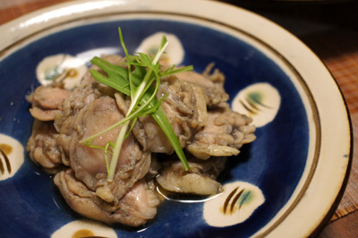 地鶏の炭火焼き