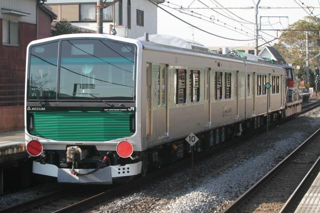 JR烏山線用  DE11 2004＋EV-E301系 甲種3