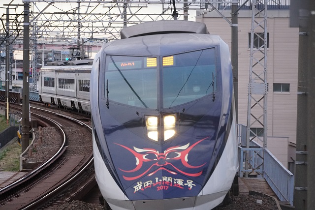 京成 シティライナー「 成田山開運号」 in 関屋2