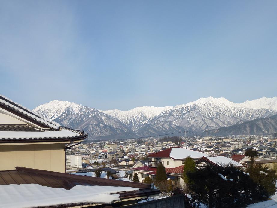 久しぶりの晴れ