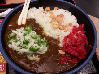 おくら　山芋刻みカレーＵＰ