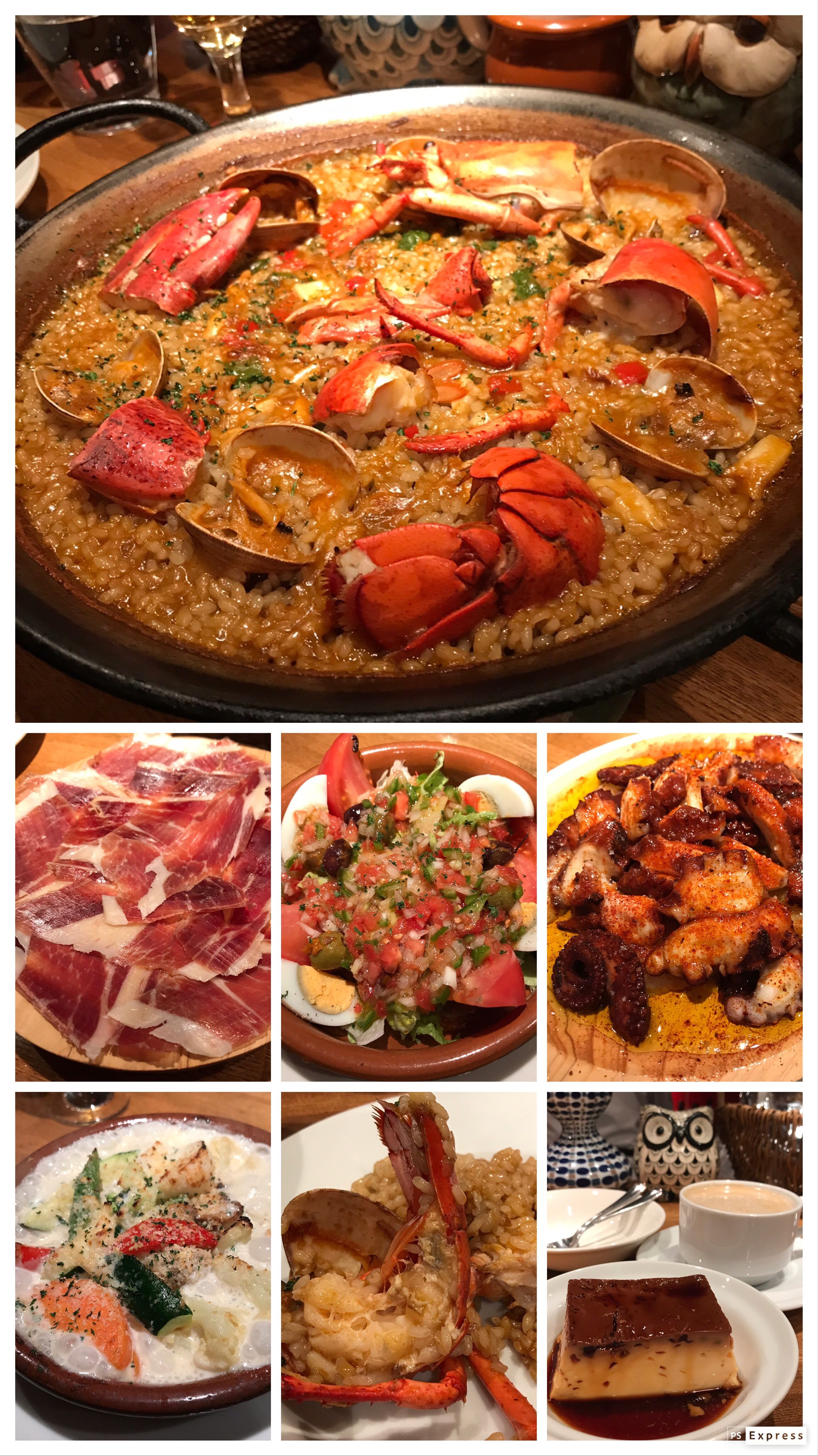 ラ ルナ ジェナの活オマール海老のパエジャと蛸のやわらか煮 ガルシア風 めざせ ａｓｉａｎ ｂｅａｕｔｙ ｍｅｇのよくばりブログ 楽天ブログ