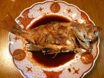 メバルの煮付け