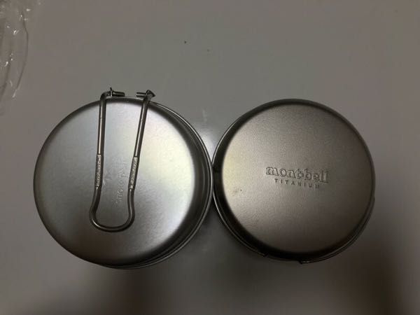 モンベル　チタン　ディープディッシュ　L S　廃盤　2個セット 2018/7/8 モンベル チタンボール・ディッシュセット | とめの