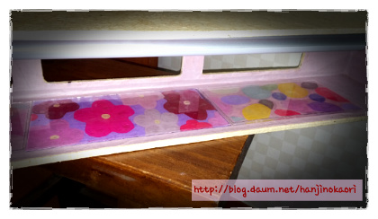 韓紙工芸-スタンド棚7