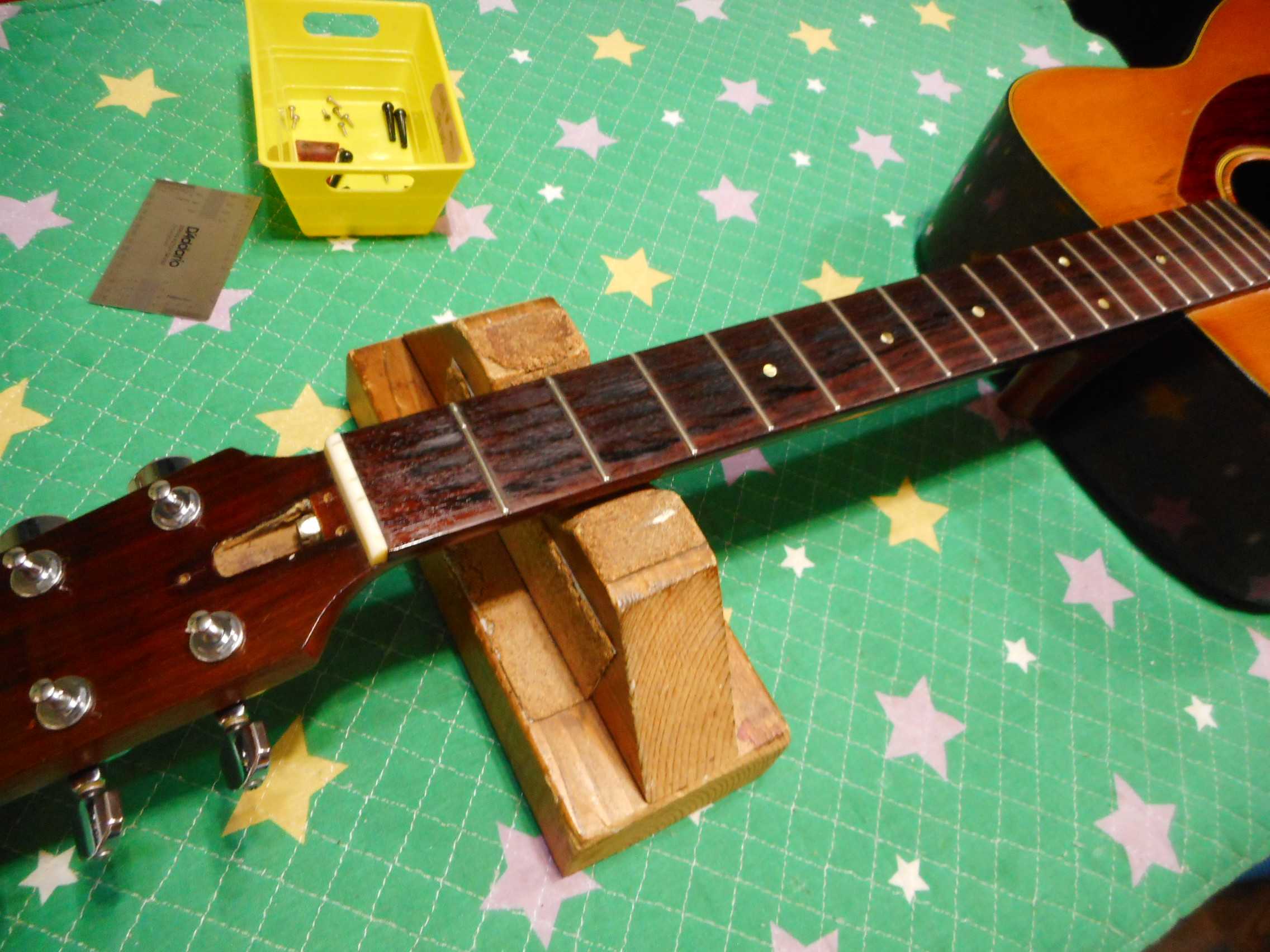 🌸YAMAHA FG-160 グリーンラベル セッティング | 青春のギター