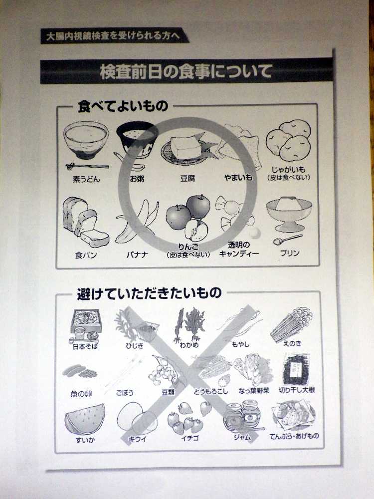 またもや大腸カメラ検査の日が近づいております やまんば岩木のブログ 楽天ブログ