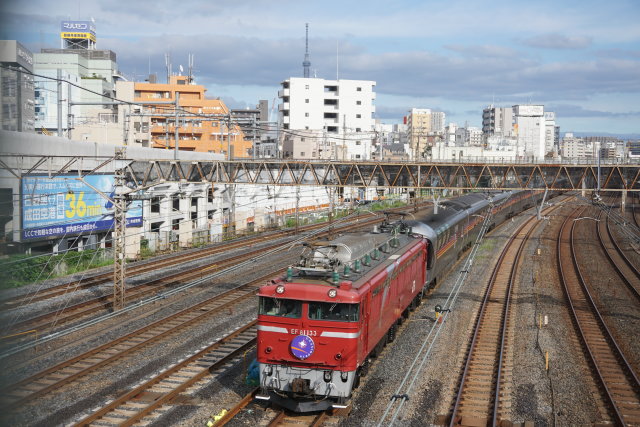 EF81 133 牽引 カシオペア紀行 札幌行き6