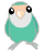 イラスト　コザクラインコ　ブルーチェリー　i-kozak03_bc