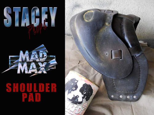 STACEY PROPS _Mad Max ( the road warrior /beyond thunderdome style ) wearable shoulderpad