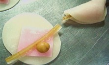 はなびら餅　中身