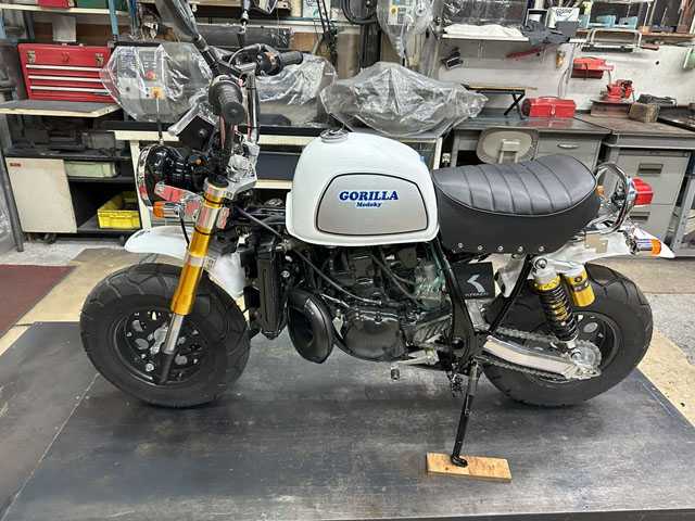 変態 ゴリラ Modoky 2st 250」 №10 プロトタイプ（？）完成