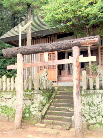 皇大神社・黒木鳥居