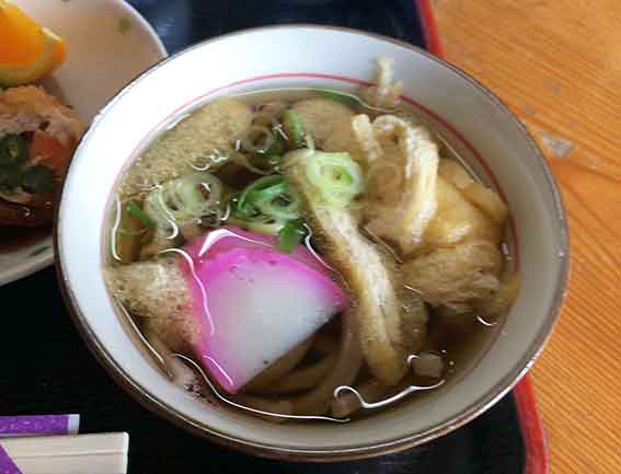 美郷物産館の「そば定食」-2♪