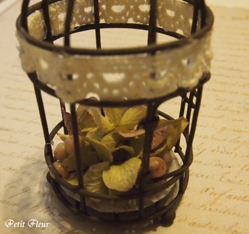 鳥かごのプチアレンジ