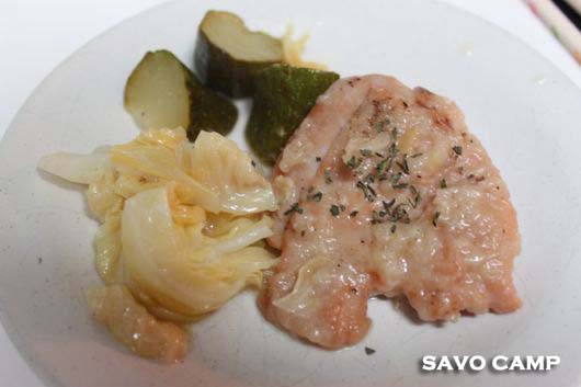 鶏肉の白ワイン煮３