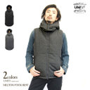 unfit　メルトンフードつきベスト