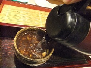 みとう庵＠大塚のそば湯