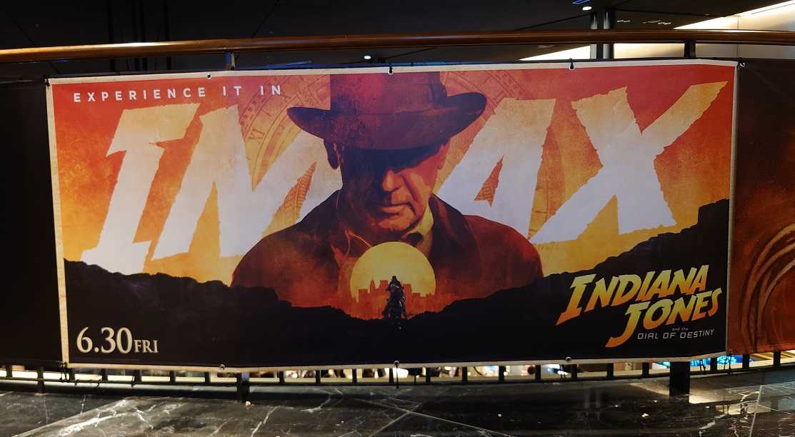 人気ブランドを インディ•ジョーンズ IMAX ステッカー Indiana Jones