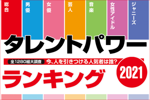 タレントパワーランキング ２０２１ エンタメランキング G愛あきおやじの部屋 楽天ブログ