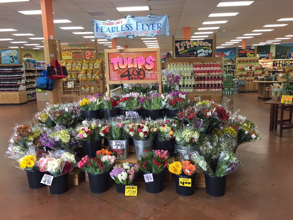 Trader  Joe's flower kumicaltours
