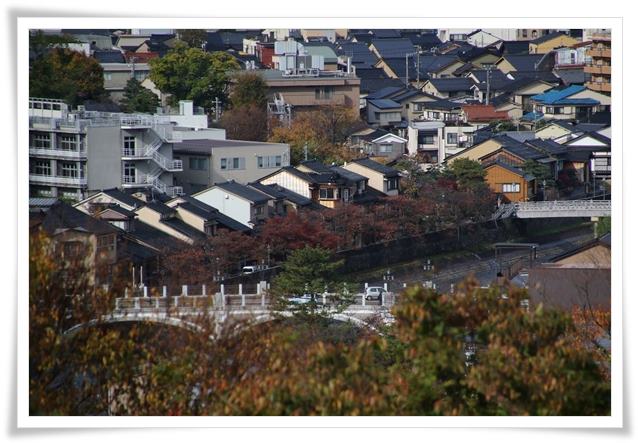 卯辰山三社-13 日暮が丘-4 浅野川大橋と主計町 15.11.16