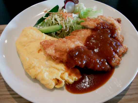 シェフの「チキンカツ」-2♪