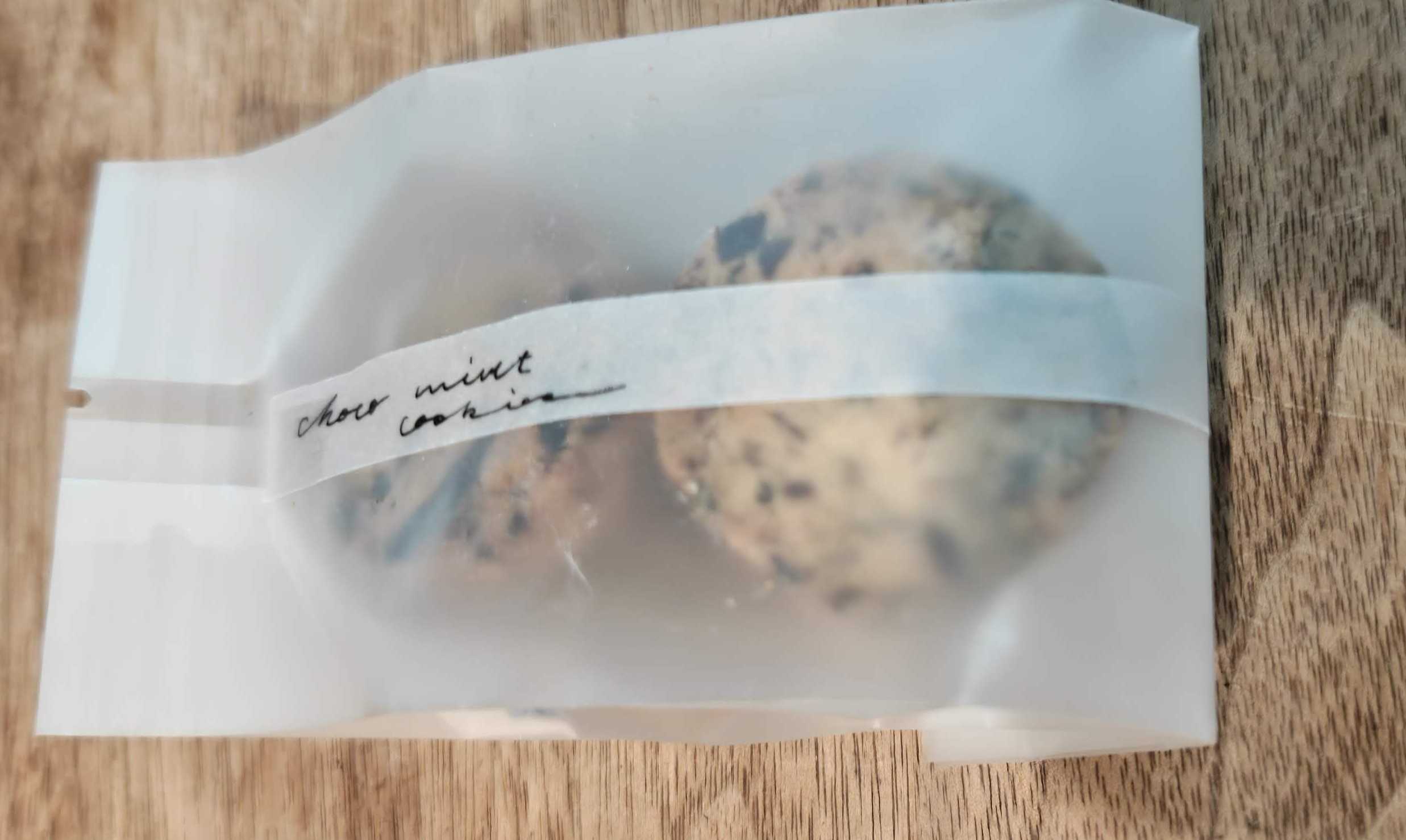 うぐいすと穀雨　千葉県のイベントでの購入品　チョコミントクッキー