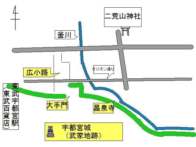 釜川地図