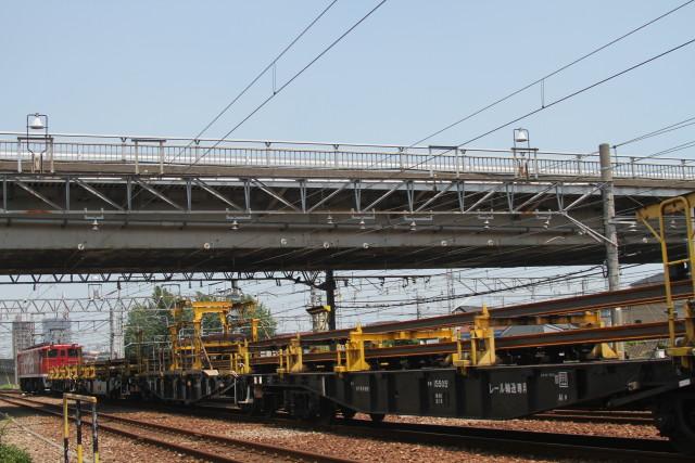 レインボー機  EF65 1118 田端 チキ工臨 3