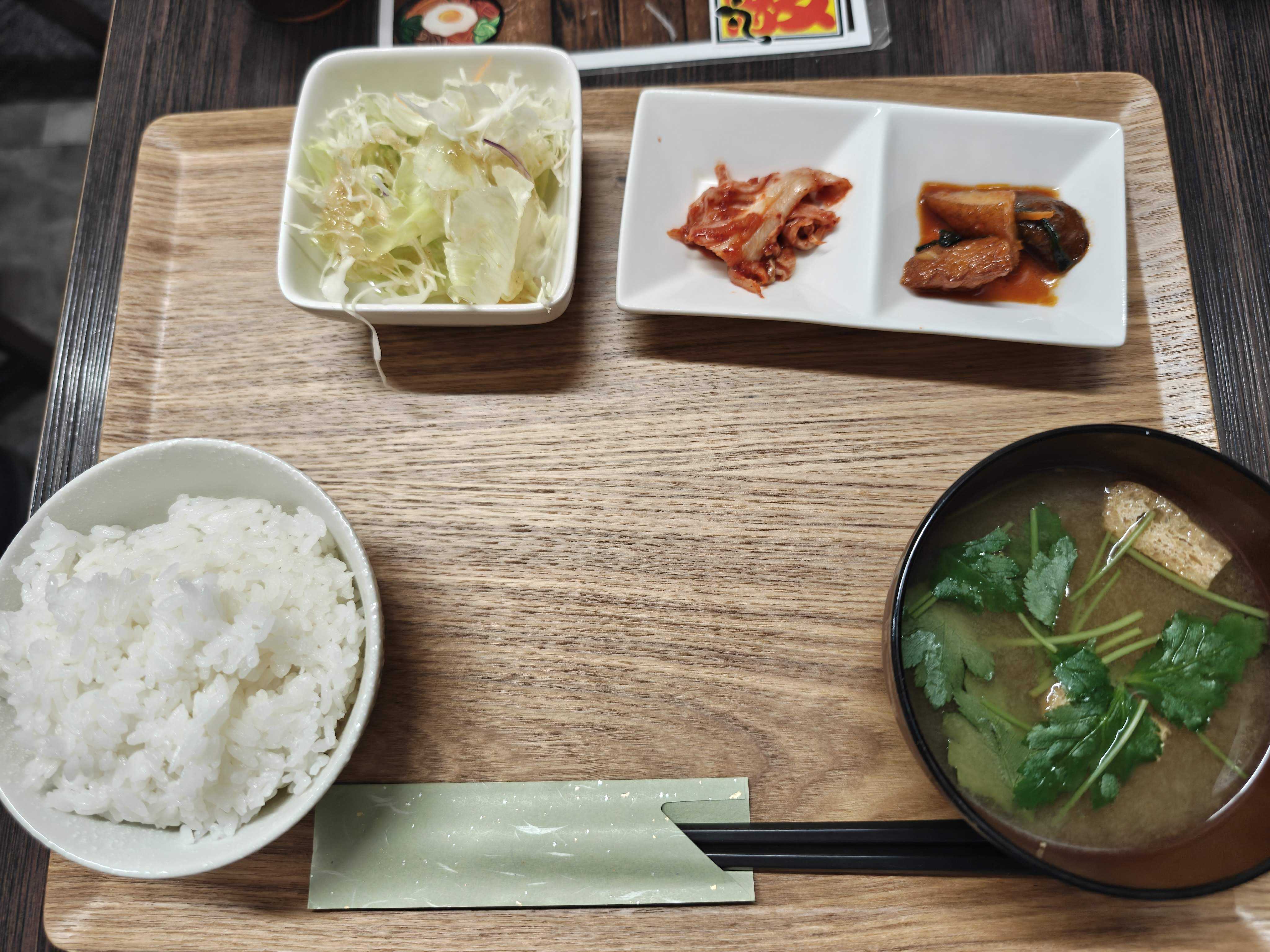 韓国居酒屋 大黒屋食堂 虎ノ門　ランチメニュー　定食　プルコギ