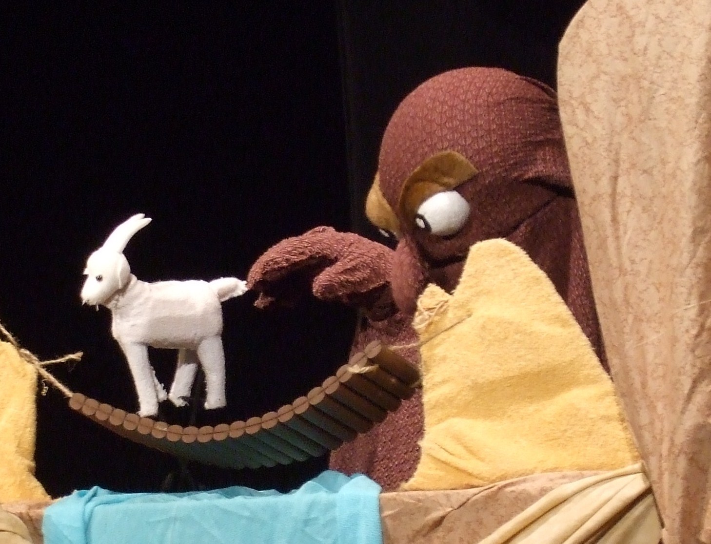 minmin様オーダー品　ガラガラドン　テーブルシアター　人形劇 作品紹介)人形劇「三匹のやぎのがらがらどん」 | 人形劇団ダブダブのブログ