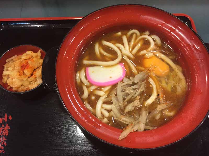 小諸蕎麦・味噌うどん