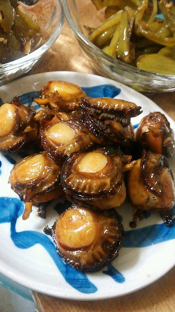 ホタテ照り焼き
