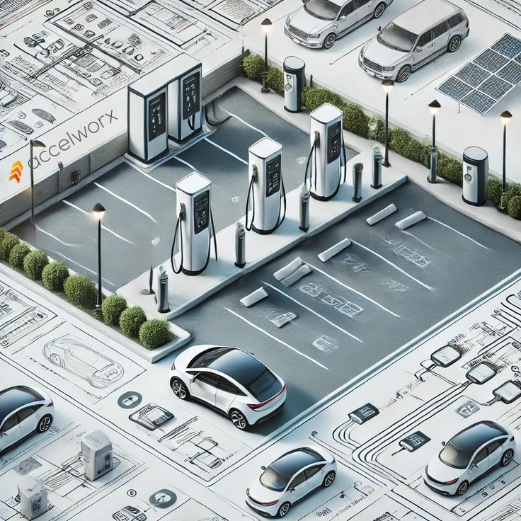 EV Charging Station Layout: Designing Efficient Power Hubs | Best solar ...