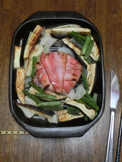 カマンベールチーズのベーコン巻