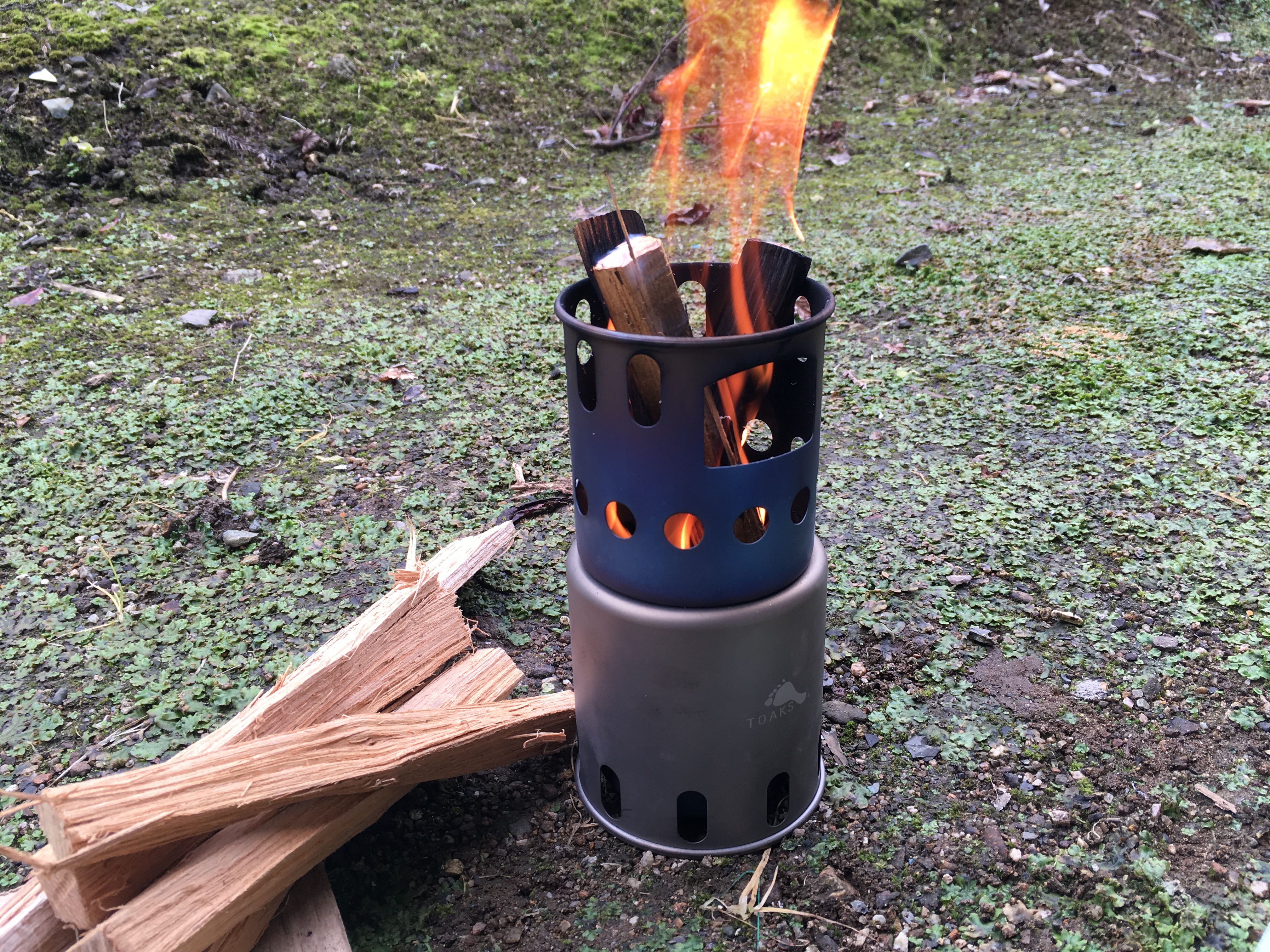 チタン美 Toaks ウッドバーニングストーブの焼き色 そゆぶろ 楽天ブログ