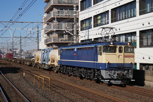 EF65 2065国鉄色 牽引 鹿島貨物2