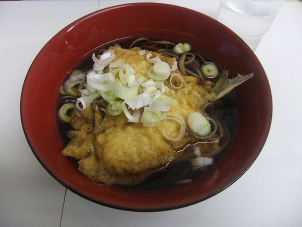 宮ちゃん＠護国寺のアジ天蕎麦１